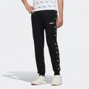 限尺码：adidas 阿迪达斯 M FAV TS TP KNT 男装运动型格运动裤子 FM6076