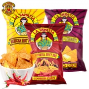 美国进口 墨西哥少女 玉米片283.5g*3袋 高温烘焙 非油炸