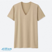 UNIQLO 优衣库 403522 AIRism 男士V领T恤