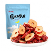 楼兰丝路 蜜饯果干 红枣圈 枣片 新疆灰枣切片 无核脆片218g/袋 *2件