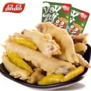 四川特产 品品 逗嘴泡椒凤爪 150g*2袋