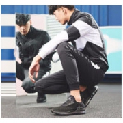 361° 671832242 男款全掌气垫跑鞋
