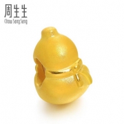 Chow Sang Sang 周生生 86335C 足金葫芦串珠