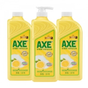 香港 斧头牌 AXE 柠檬洗洁精 1.18kg*3瓶