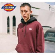 【优惠促销】Dickies 胸口刺绣撞色拼接卫衣 到手价379