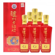 泸州老窖 老酒坊红运开怀 52度浓香型白酒 625ml*6瓶