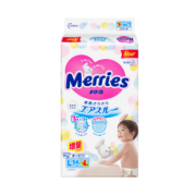 花王 Merries 妙而舒 婴儿纸尿裤 L58片 *4件 314.2元包邮（合78.55元/件）