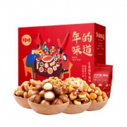 BE＆CHEERY 百草味 货坚果大礼包 1628g/9袋 *2件