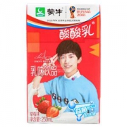 限鲁沪：蒙牛 酸酸乳草莓口味乳味饮品250ml*24盒*2件