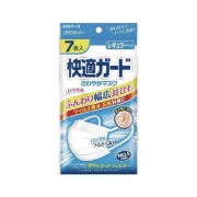 10点：白元 快适 柔软型口罩 标准 7片