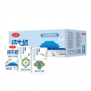 三元 方白纯牛奶 100%生牛乳制造 250ml*20盒/箱*3件