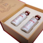 贵州茅台集团 白金 53度纯粮 酱香型白酒 500ml*2瓶 礼盒装