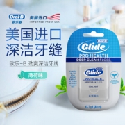 京东PLUS会员： Oral-B 欧乐-B 劲爽深洁牙线 40米 *3件