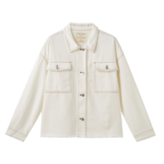 GIORDANO 佐丹奴 05370729 女士白色牛仔外套 低至188.9元包邮