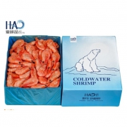 豪鲜品 丹麦进口北极熊北极甜虾 净重2.25kg