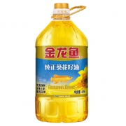 金龙鱼 纯正葵花籽油4L桶装