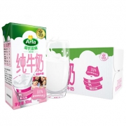 爱氏晨曦 脱脂纯牛奶200ml*24盒