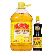 鲁花 5S 压榨一级花生油 5L