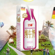 兰雀（Lacheer）德臻 全脂纯牛奶 1L*12盒