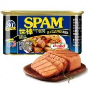 世棒（SPAM）黑椒口味午餐肉罐头198g