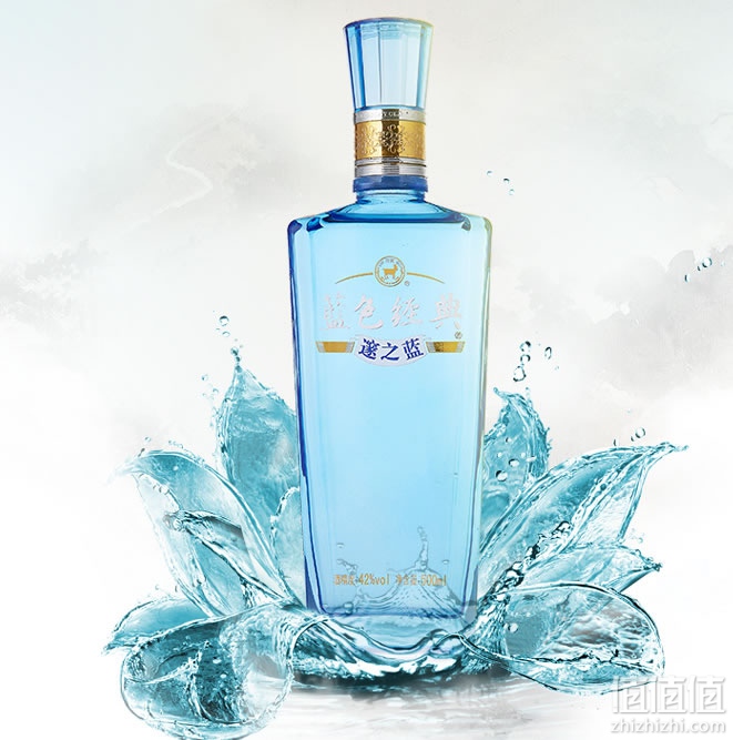 洋河蓝色经典邃之蓝白酒