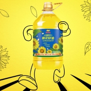金龙鱼 物理压榨葵花籽油6.18L