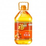 福临门 压榨一级花生油（京东定制）6.18L