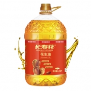 长寿花 压榨一级花生油6.18L
