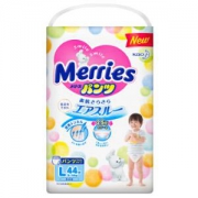 Kao花王 Merries 妙而舒 婴儿拉拉裤L44片*5件