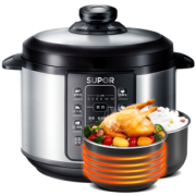 苏泊尔（SUPOR） SY-50YC906B 5L 电压力锅 109.5元