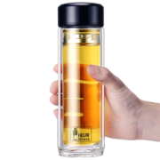 惠尔雅 双层隔热玻璃杯 350ml 7.9元包邮（需用券）
