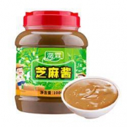 海霖纯芝麻酱2斤桶装