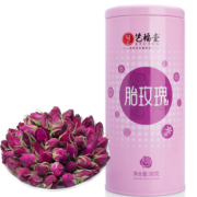 前1小时第二件半价 艺福堂 进口特级法兰西胎玫瑰花 券后￥22