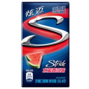 炫迈（Stride）无糖口香糖水蜜西瓜味28片50.4g 新老包装随机发货