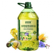 京东PLUS会员：康膳源 添加山茶油和亚麻籽油 食用植物调和油 5L