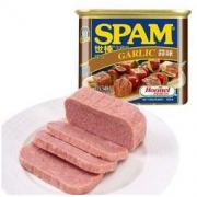 SPAM 世棒 午餐肉蒜味 340g *5件