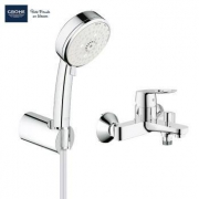 15日10点：GROHE 高仪 23355000+26176000 淋浴花洒套装带下出水