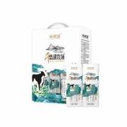 新希望 千岛湖牧场纯牛奶 200ml*12盒 礼盒装*3件