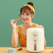 ￥239 Midea 美的 MF-KZ18E101 智能空气炸锅 1.8L