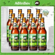 6获美国啤酒大奖 百威 鹅岛 IPA精酿啤酒 355ml*12瓶