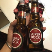 葡萄牙进口：200mlx6瓶 Superbock/超级伯克 黄啤酒拉环瓶装