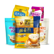 前两小时第二件半价 黑牛旗舰店牛奶加钙燕麦片 券后￥21.8