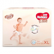 HUGGIES好奇 铂金装婴儿成长裤 XL64片*4件