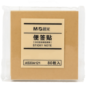 M&G 晨光   自粘便签纸   组合装（2包空白，2包横线，2包方格） 9.9元包邮（需用券）