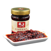 贵州特产林卡辣椒酱组合 五仁风味红油风味 两瓶共420g  券后14.8元