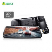 360 M320 全面屏流媒体后视镜 行车记录仪+后拉摄像头