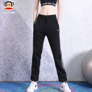 Paul Frank 大嘴猴 女款春秋棉品垂感运动长裤
