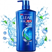 京东PLUS会员：CLEAR 清扬 男士去屑洗发露 清爽控油型 500g *3件 76.83元（双重优惠，合25.61元/件）