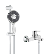 8日10点：GROHE 高仪 26112000+ 23348000 淋浴花洒套装 1049元包邮（限2小时）