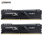 金士顿(Kingston) DDR4 3733 16GB(8G×2)套装 台式机内存条 骇客神条 Fury雷电系列